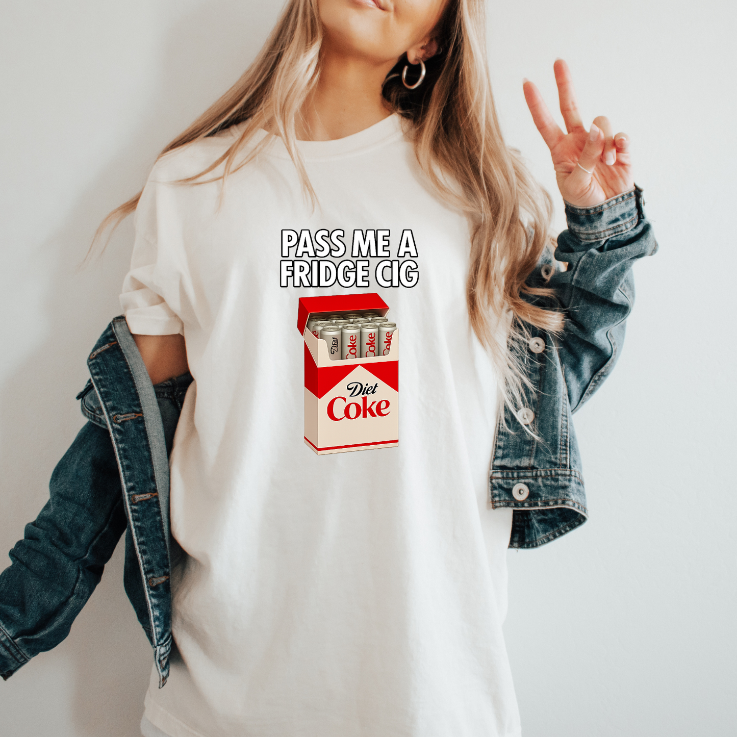 Pass Me a Fridge Cig Shirt – Funny Diet Coke Tee | T-Shirt