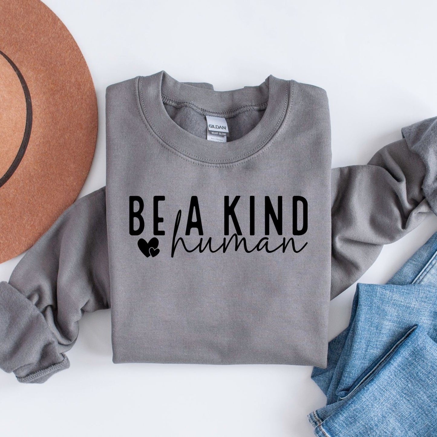 Be a Kind Human – Pink Shirt Day T-Shirt & Sweatshirt