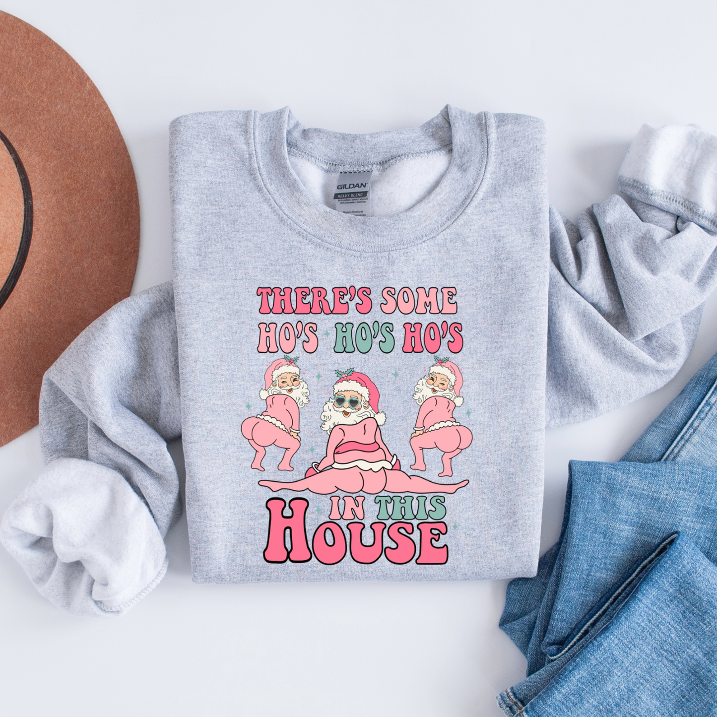 There's some Ho Ho Hos in this house - Funny Christmas sweater