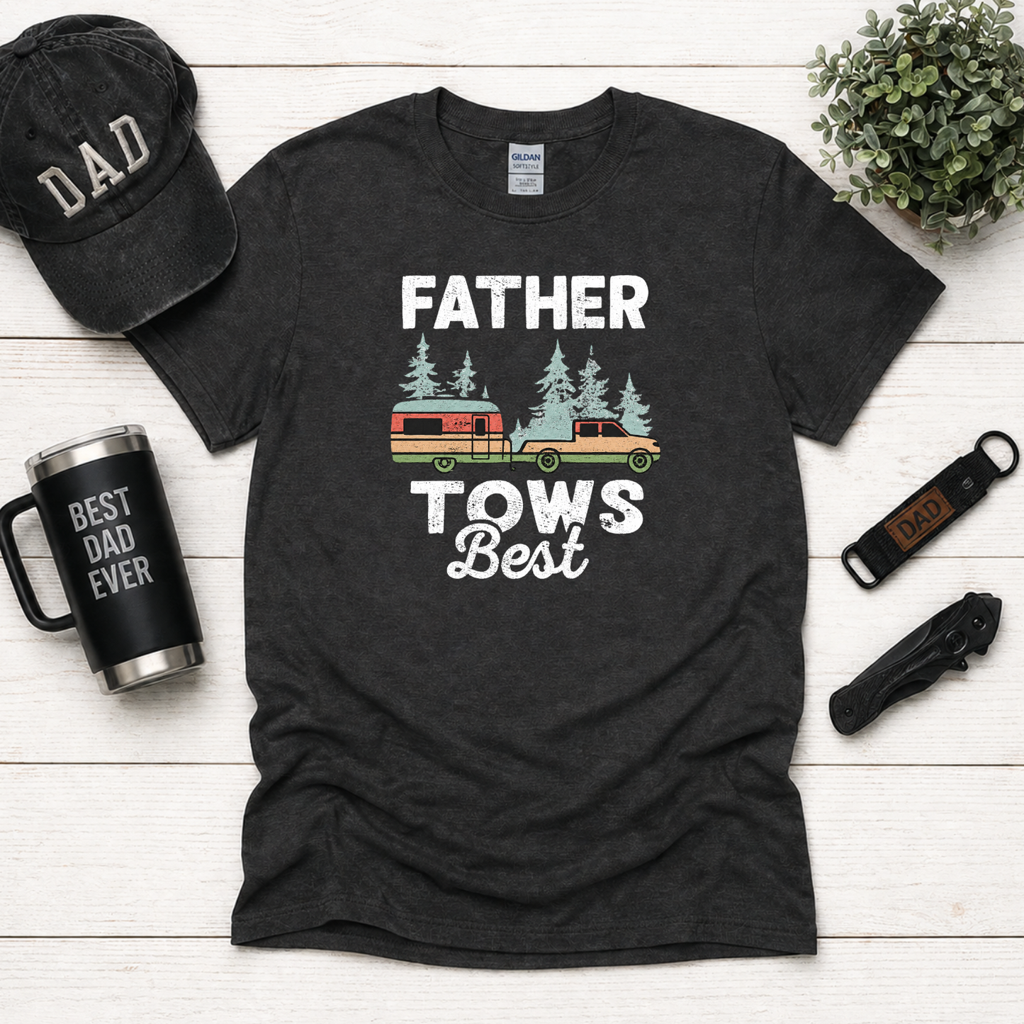 Father Tows Best T-Shirt | Fathers Day Shirt