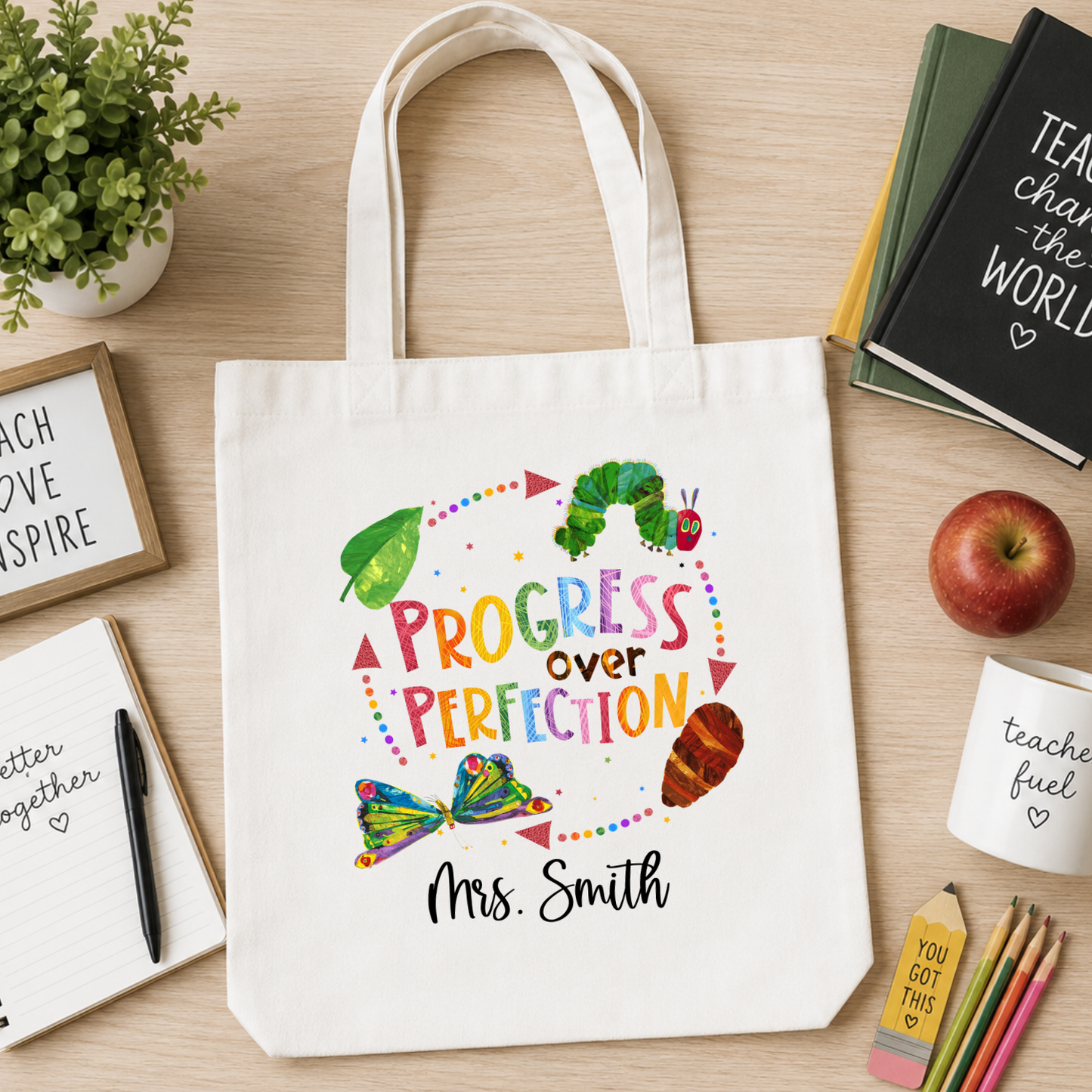 Teacher Tote Bags – Stylish, Practical & Perfect for Everyday Teacher Life | Year end gift