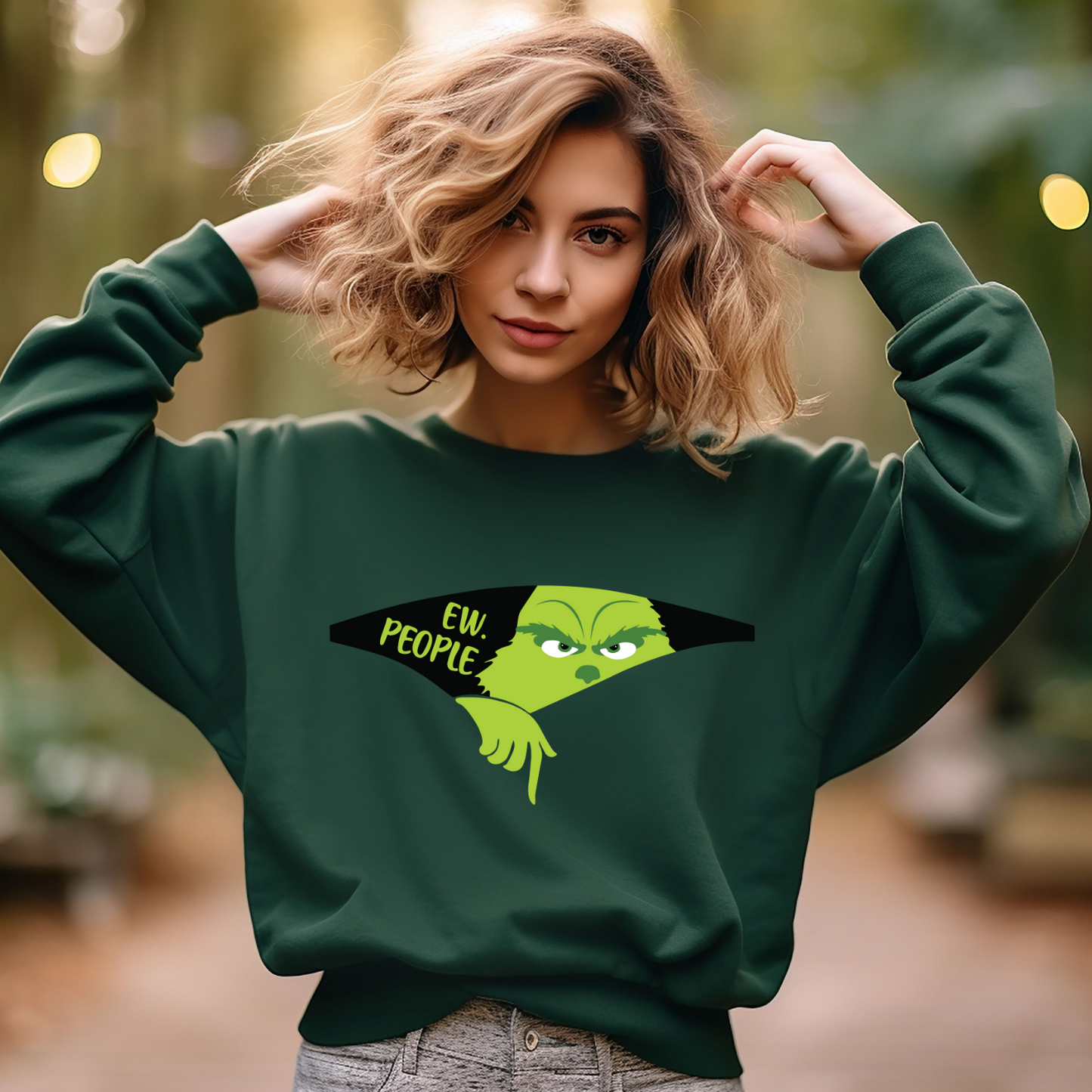 Eww People Crewneck Sweatshirt