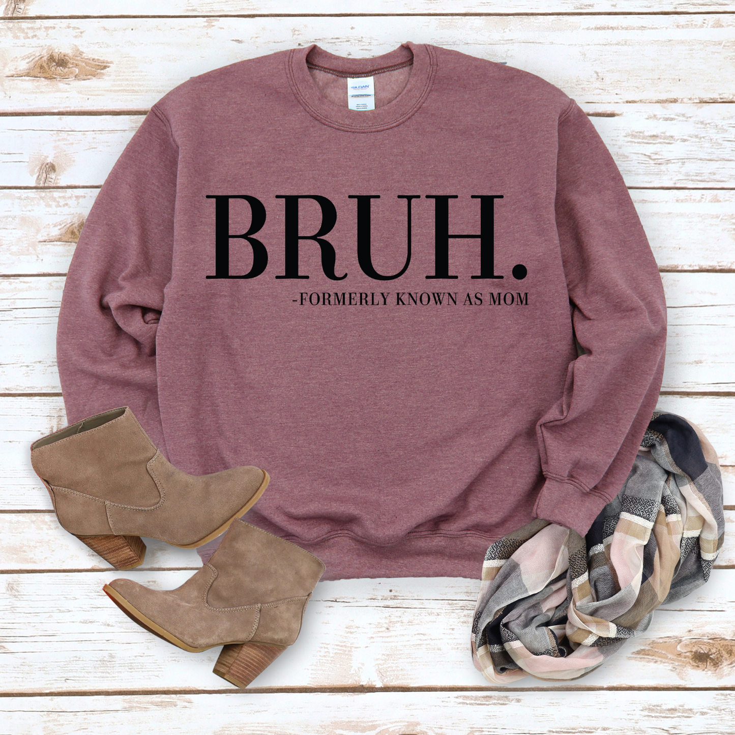 Bruh Formally Known as Mom Unisex Sweatshirt