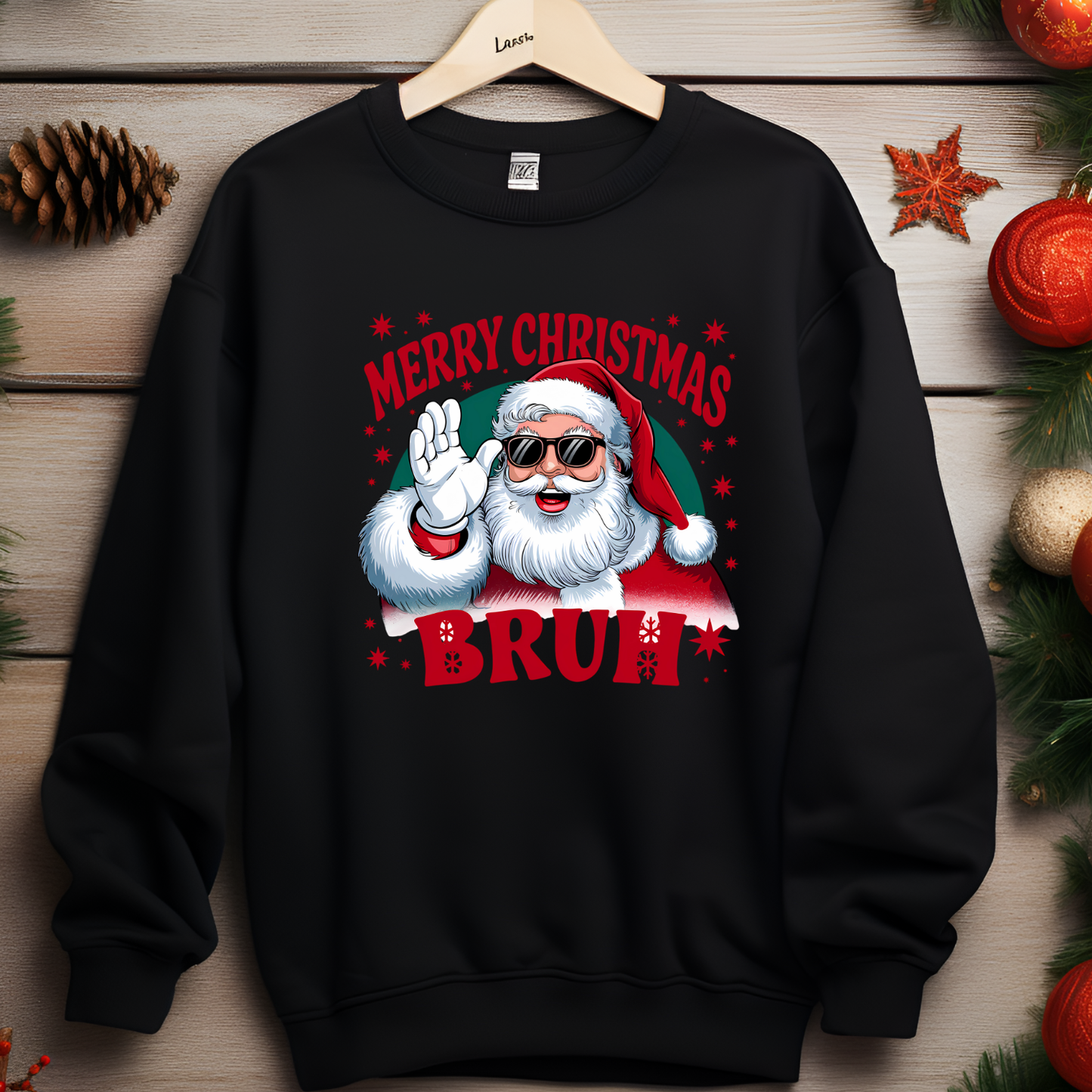 Merry Christmas Bruh Sweatshirt - Youth and Adult