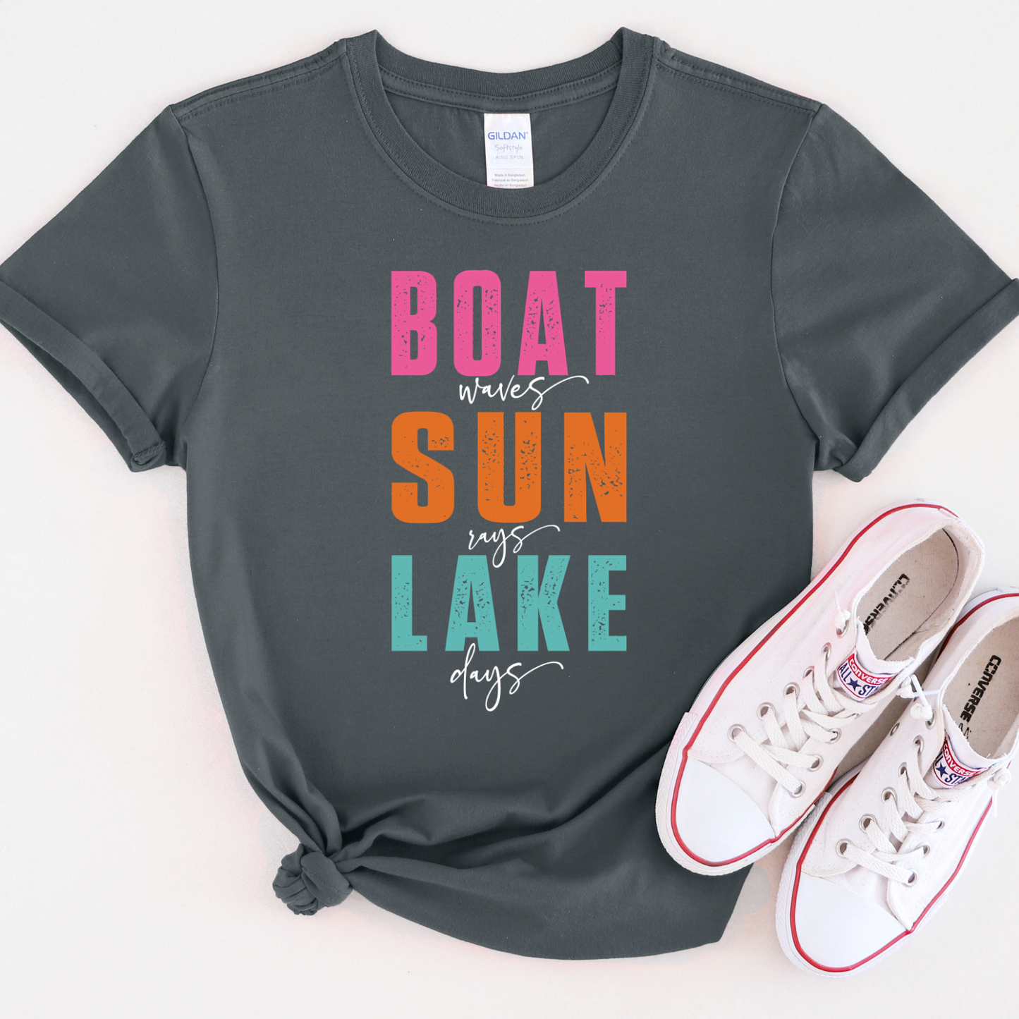 Boat Sun Lake Days Unisex Tshirt