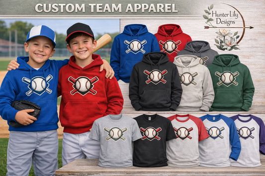 Custom Youth Team Apparel | T-shirts and Hoodies