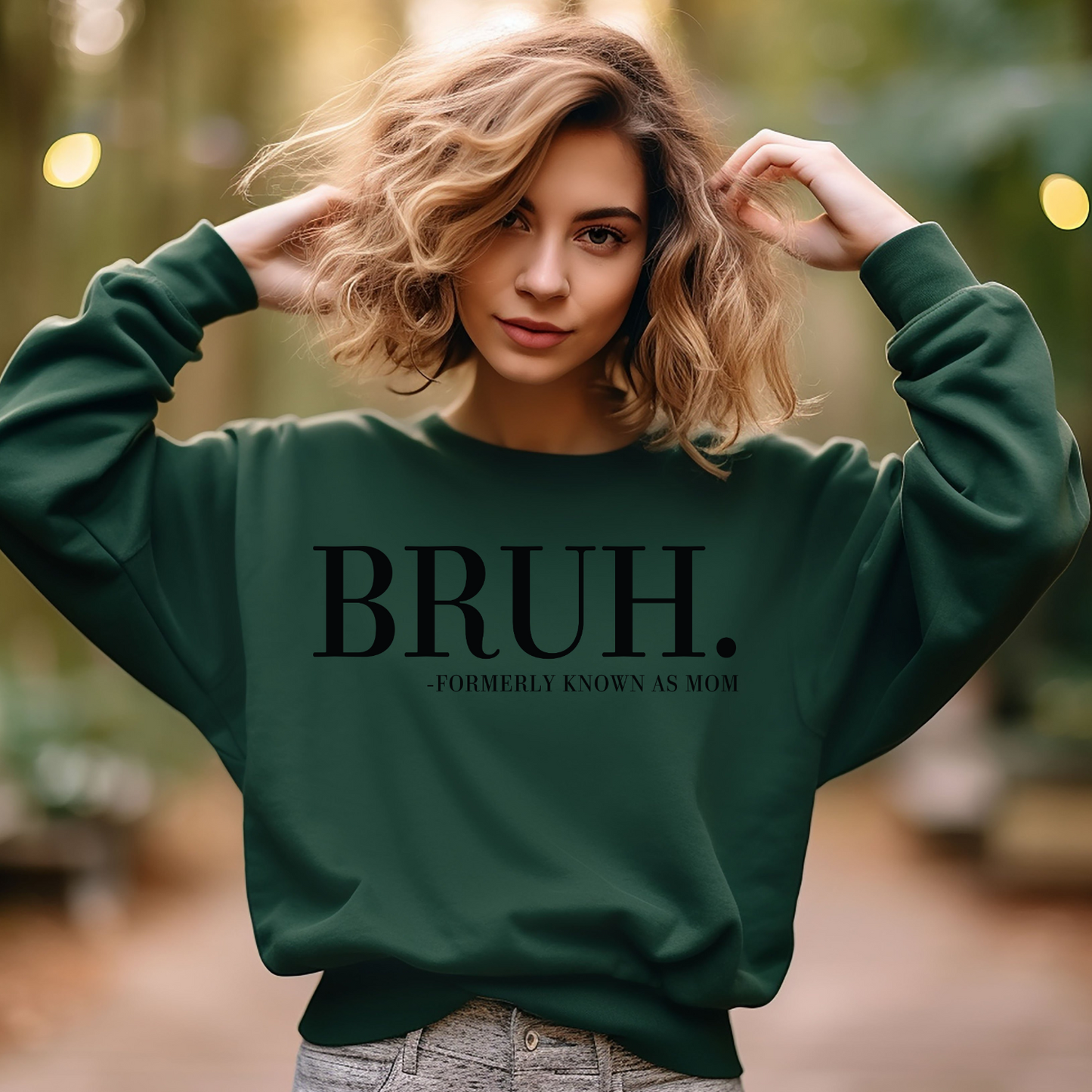 Bruh Formally Known as Mom Unisex Sweatshirt