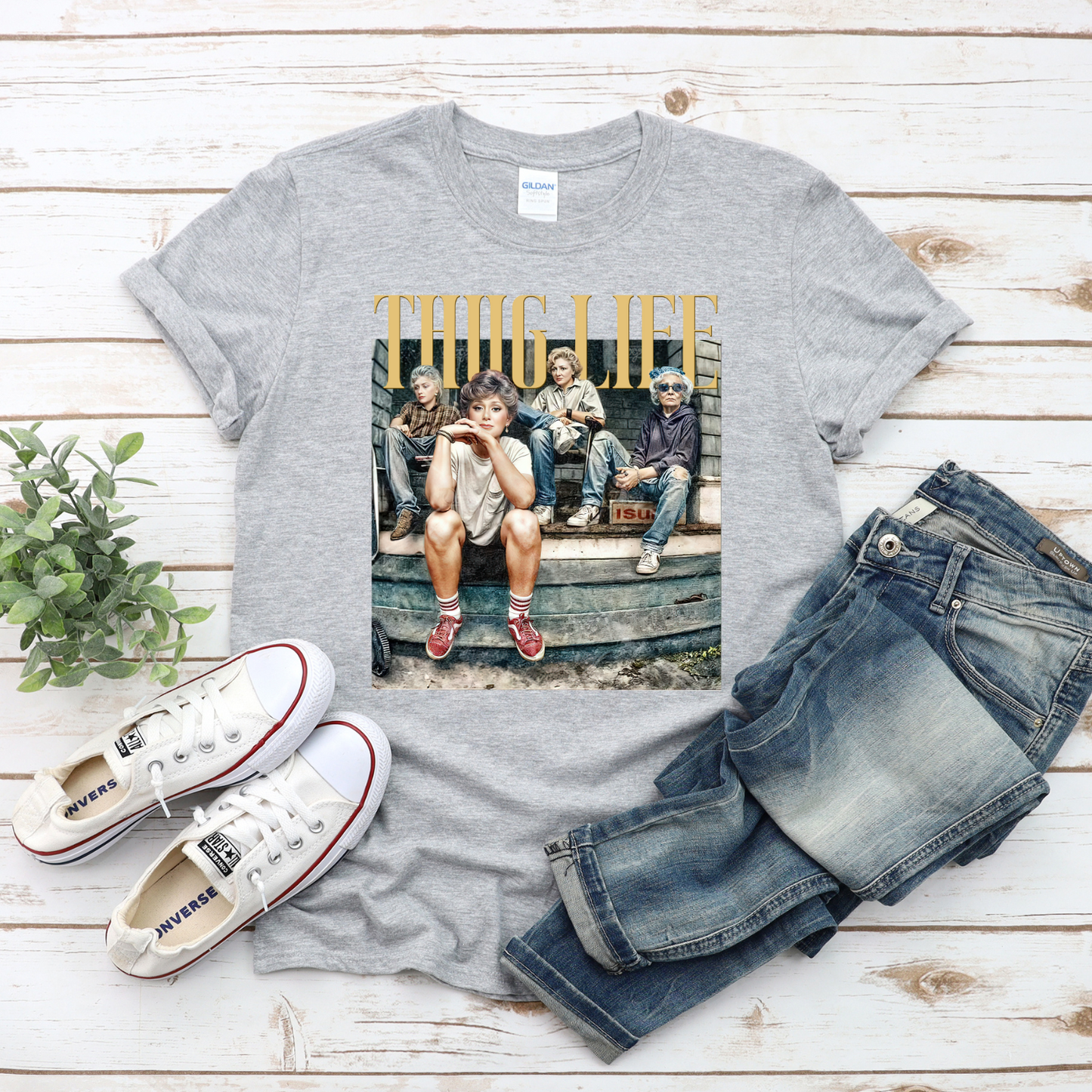 Thug Life Golden Girls Unisex T-Shirt