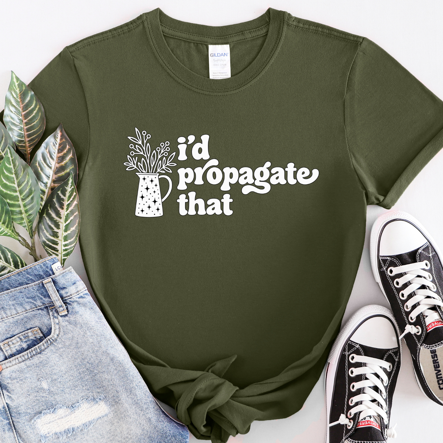 Id Propogate That | Funny Unisex Plant Shirt