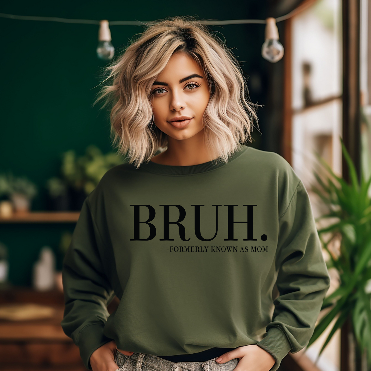 Bruh Formally Known as Mom Unisex Sweatshirt