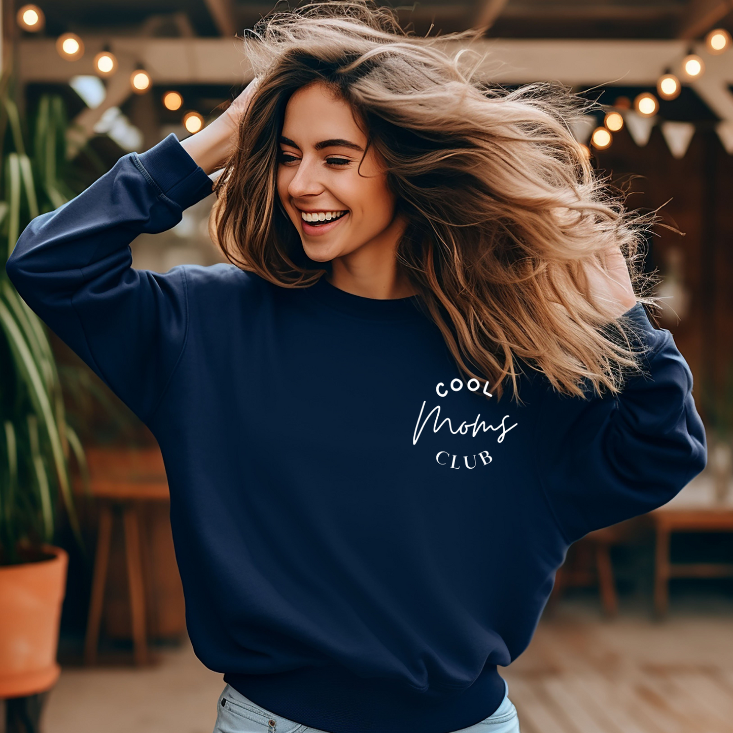 Cool Moms Club Crewneck Sweatshirt