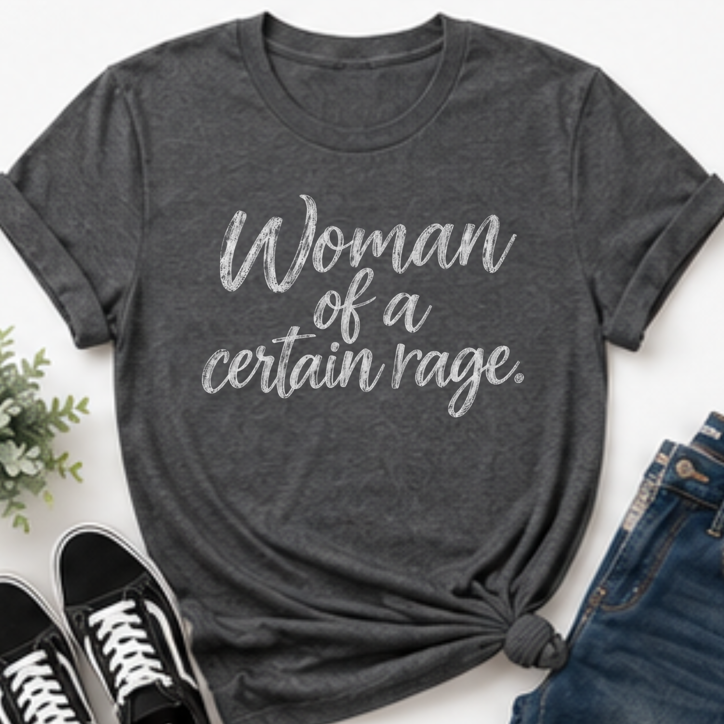 Woman of a Certain Rage T-Shirt | Funny Perimenopause Shirt | Menopause Humor Tee for Women