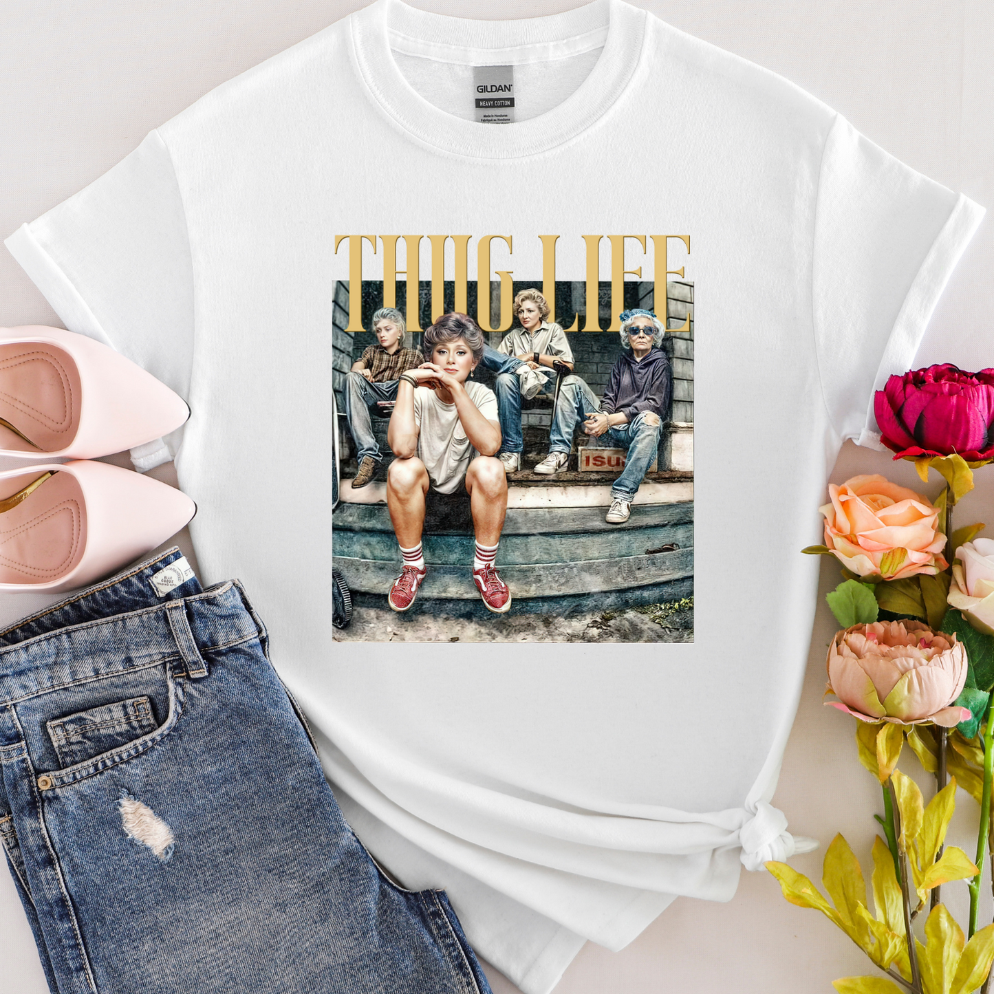 Thug Life Golden Girls Unisex T-Shirt